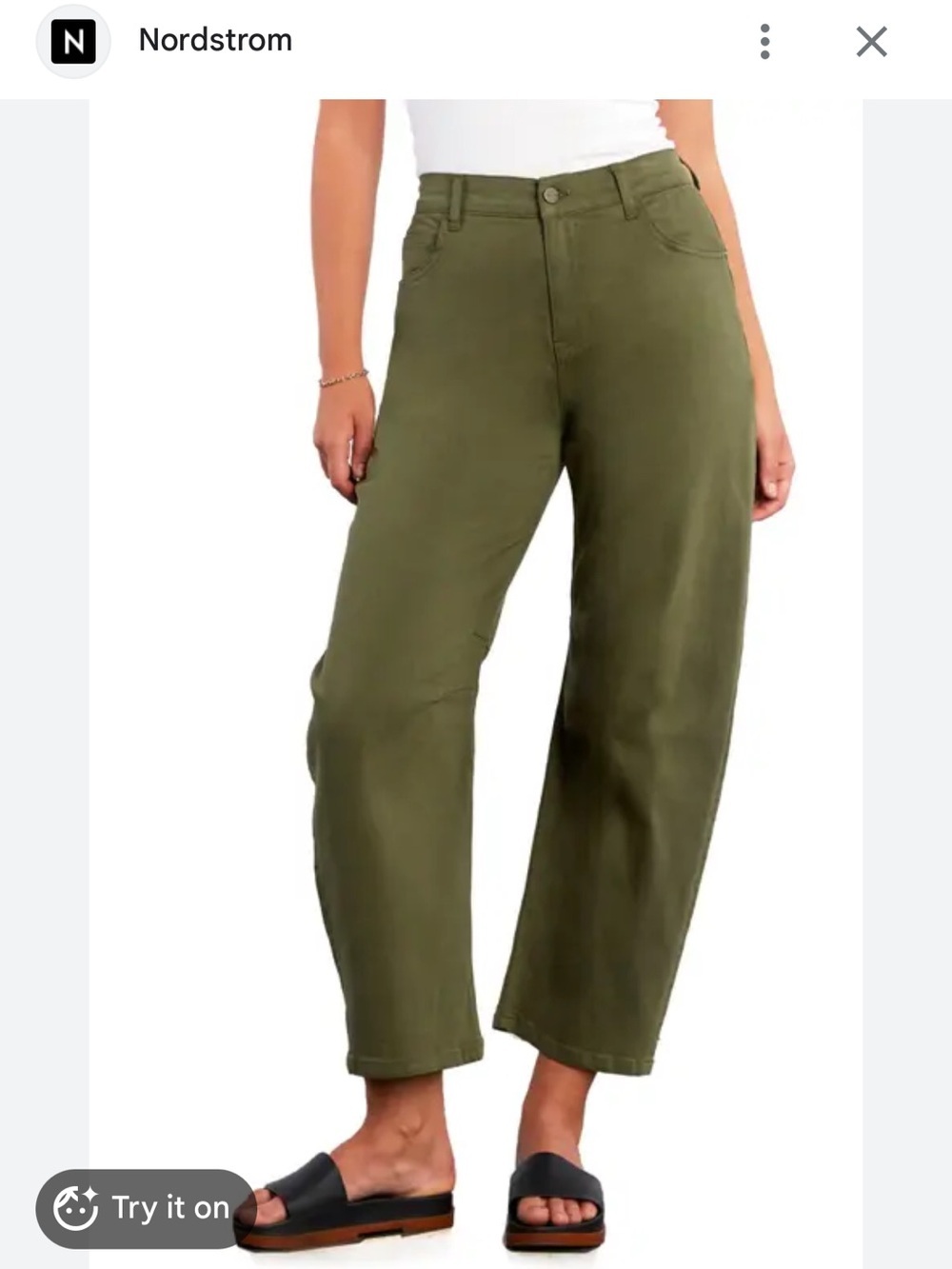 Pistola high rise arched leg size 28